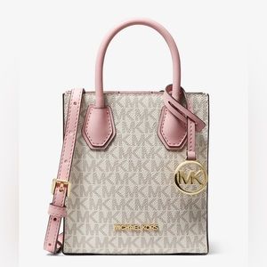 Michael Kors Signature Crossbody -BNWT - Rose Gold and Cream